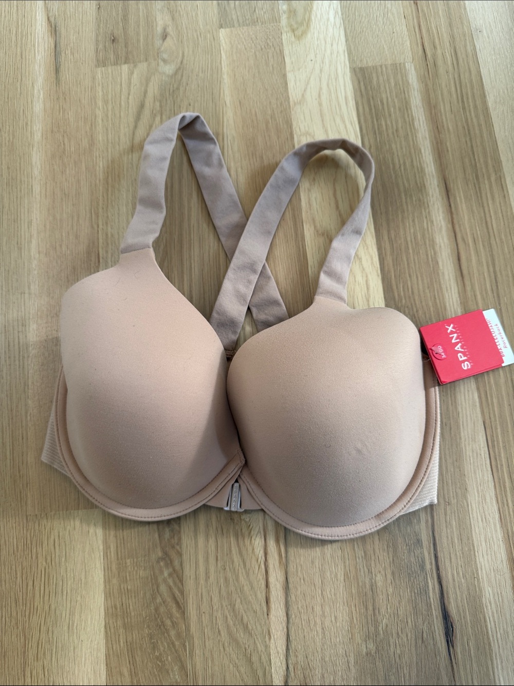 SPANX Seamless Nude Convertible T-Shirt Bra